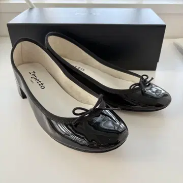 Repetto 블랙 발레 슈즈 22.5 36.2/1