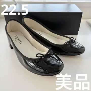 Repetto 블랙 카미유 발레 슈즈 22.5 36.2/1
