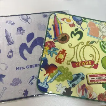 미세스 그린 애플 팝업 스토어 10주년 미니 타월 2매 세트