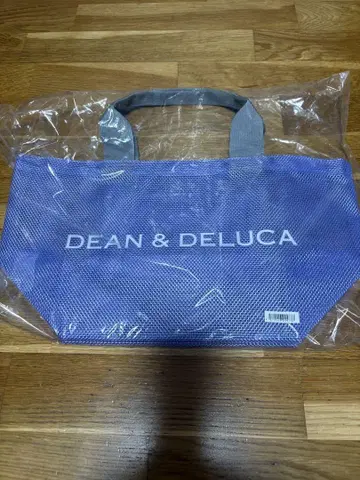 DEAN & DELUCA 메쉬 토트백 보라색
