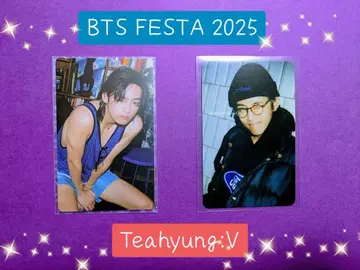 BTS FESTA 2025 트레이딩 카드 V 태태