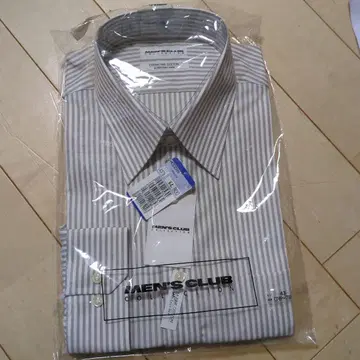 MEN'S CLUB 엑스트라 파인 코튼 와이셔츠 넥 43