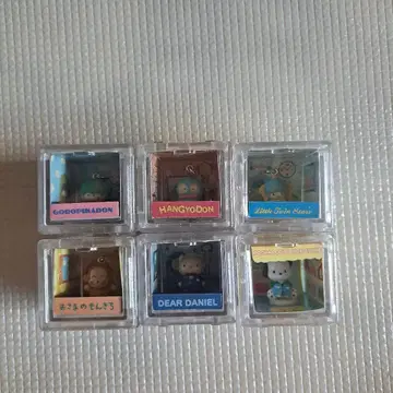 산리오 캐릭터 BOX 산리오 상점가 캐릭터 BOX 6세트