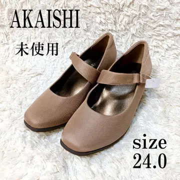 미사용품 AKAISHI 아치 피터 우천 겸용 방수 컴포트 펌프스