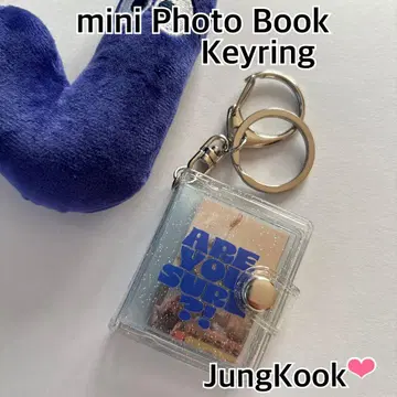 BTS JungKook 정국 미니 포토북 키링 이게마자