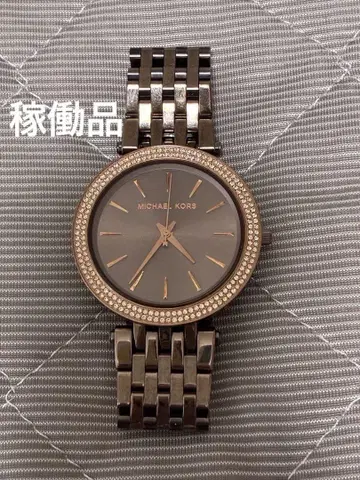 작동품 MICHAEL KORS 손목시계 MK3416 DARCI 브라운