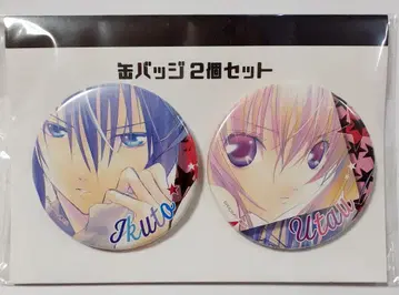 캐릭캐릭 체인지 캔뱃지 세트 eec 복권 츠키요미 이쿠토 호시나 우타우