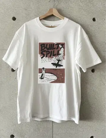 9 새상품 Built to Spill 밴드 티셔츠 빈티지