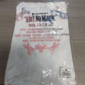 B'z Ain't No Magic 티셔츠 L 사이즈