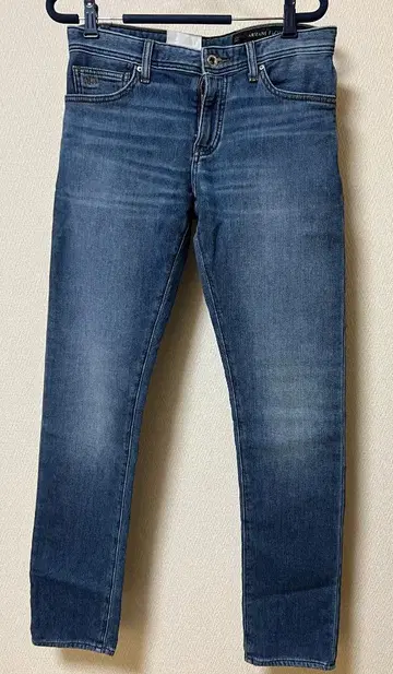 ARMANI EXCHANGE 스키니 데님 다크 블루