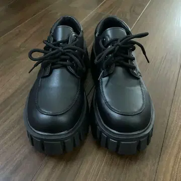통굽 로퍼 블랙 통굽 신발