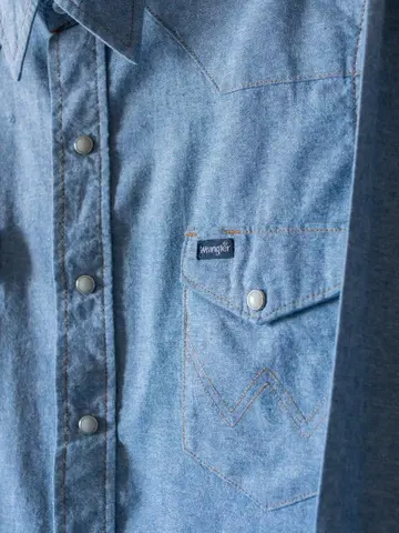 Wrangler 웨스턴 셔츠 샴브레이