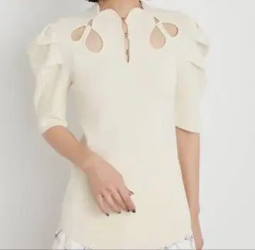 LILY BROWN 릴리 브라운 반팔 니트 스나이델 로지타
