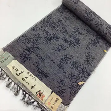 기모노 옷감, 명주, 리메이크 소재, 순수 실크 P413