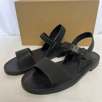 새상품 MARKA 마카 밀리터리 가죽 샌들 27 markaware