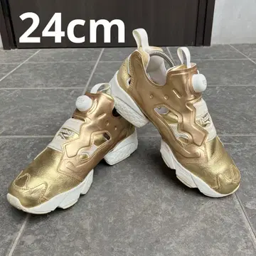 레어 리복 인스타 펌프 퓨리 94 골드 24cm 금 한정판