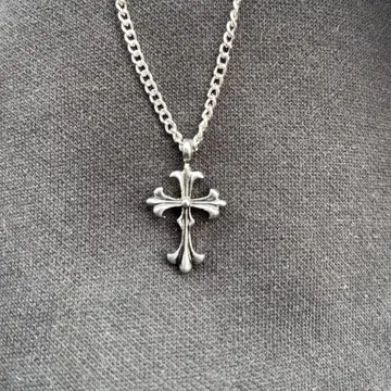 Silver Necklace archive 십자가 Tusshity