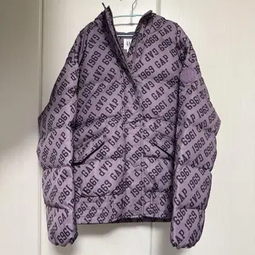 GAP 1969 퍼플 다운 자켓 XXS