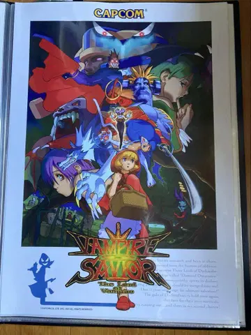 소량 있음 새상품급 뱀파이어 세이버 b2 사이즈 포스터