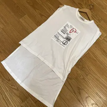 블랑바스크 blanc basque 탱크탑 롱 기장