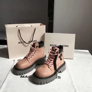 MACK JAKORS 핑크 워크 부츠