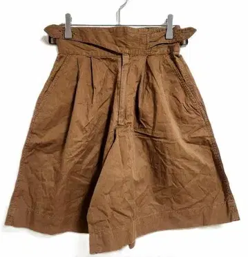 와이드 팬츠 브라운 면 캐주얼 봄/가을 예쁜