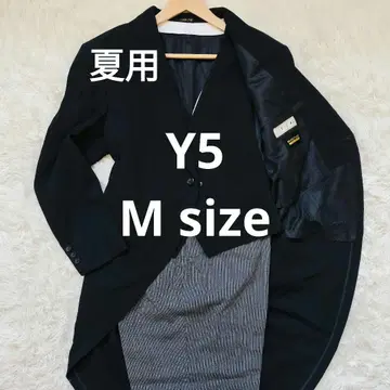[새상품급] 여름용 모닝 수트 Y5 남성용 정장 연미복 3점 SET M