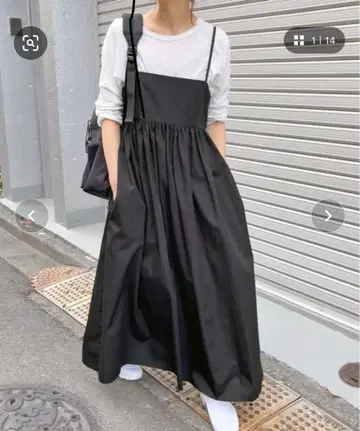 SPICK&SPAN 라이트 브로드 볼륨 드레스