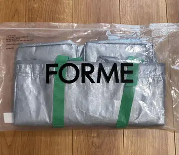 새상품 FORME 마더 쿨러백 라지 L 히가시하라 아키 애용 그린