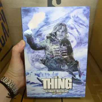 정품 NECA 유성으로부터의 물체 X The Thing 피규어
