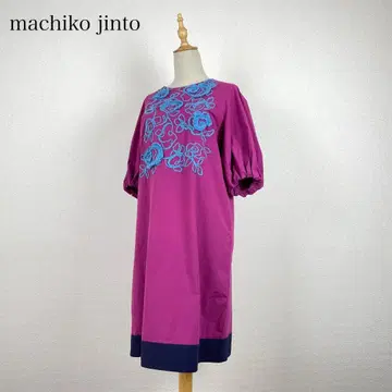 machiko jinto 꽃무늬 디자인 원피스