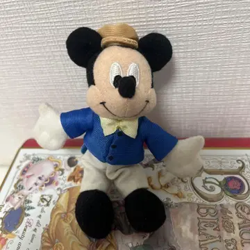 미키 카스토디얼 코스튬 봉제 인형 스트랩