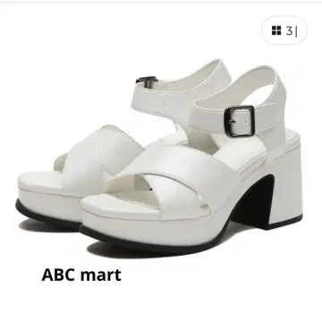ABC마트 스퀘어 크로스 샌들