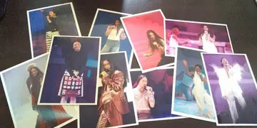 레슬리 찬 사진 10장 세트