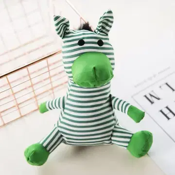 애니멀 에코백 (GREEN) 제브라 얼룩말