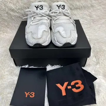 Y-3 화이트 스니커즈 여성용 22.5~23