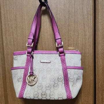 Michael Kors 토트백 화이트 핑크