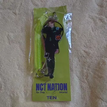 NCT NATION WayV TEN 클리어 키링