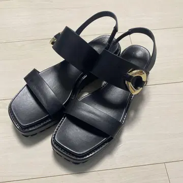 LE TALON 르탈론 블랙 샌들 새상품급!