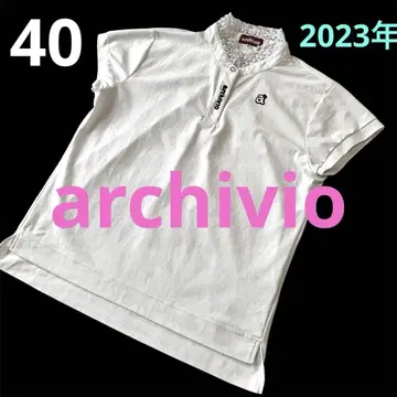 하자품 초특가 아르치비오 2023 모델 UV 컷 반팔 피케 셔츠 40