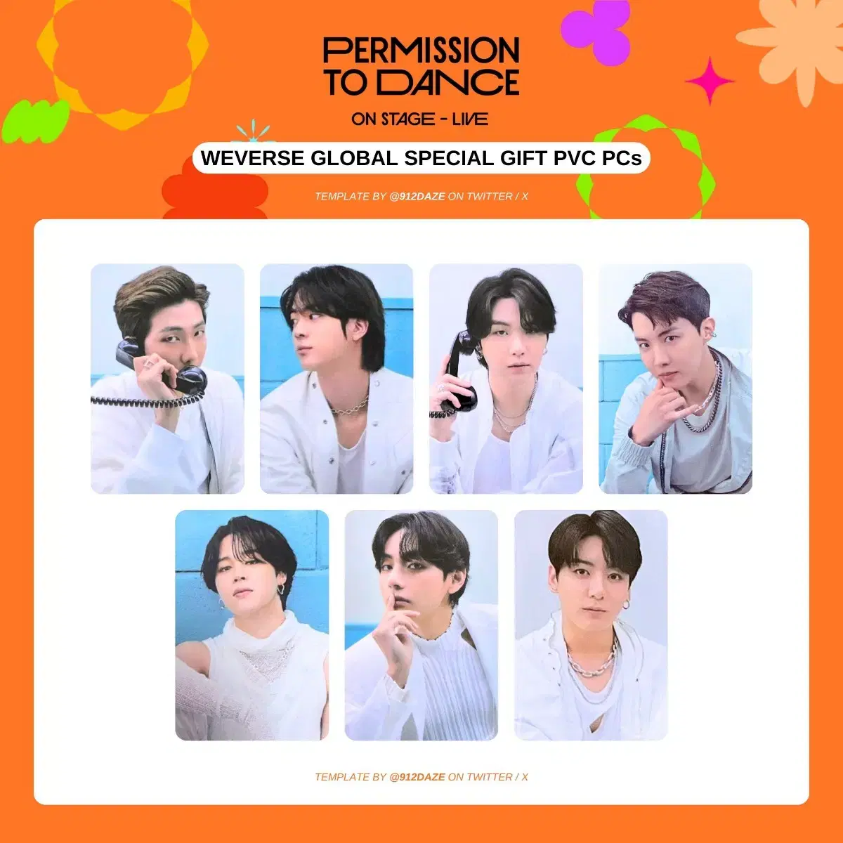 BTS (Sealed) Bts Permission To Dance PTD LIVE Weverse 2nd PVC Poca