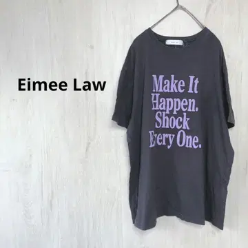 Eimee Law 폼 프린트 로고 티셔츠