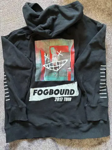 요네즈켄시 Fogbound 2017 TOUR 후드티