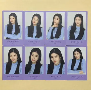IZ*ONE 권은비 무도관 펜미 굿즈 트레이딩 카드 8장 컴프 세트