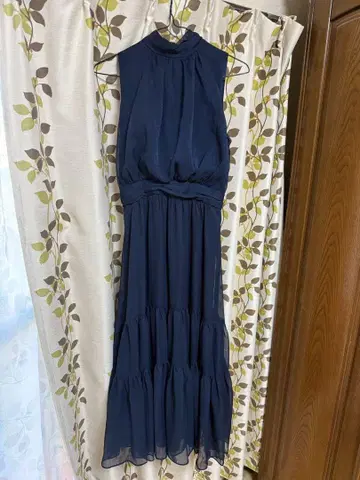 미스트아스 Sheer Shiny Gather Tiered Dress