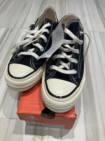 CONVERSE CHUCK 70 OX 블랙 4 US