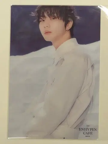 ENHYPEN CAFE2023 JUNGWON 클리어 카드