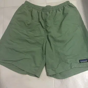 patagonia 그린 숏팬츠 S
