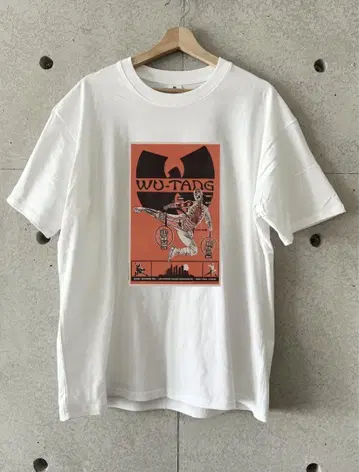 9 새상품 Wu-Tang Clan 우탱클랜 티셔츠 빈티지