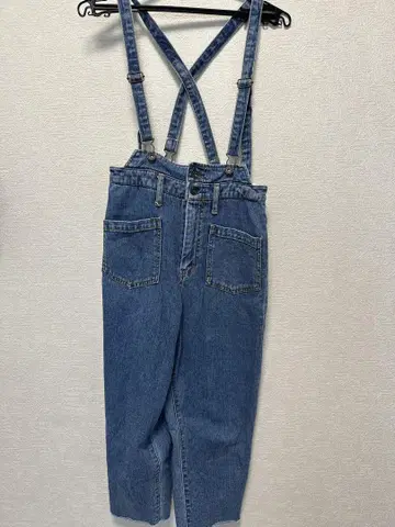 살로펫 오버롤 데님